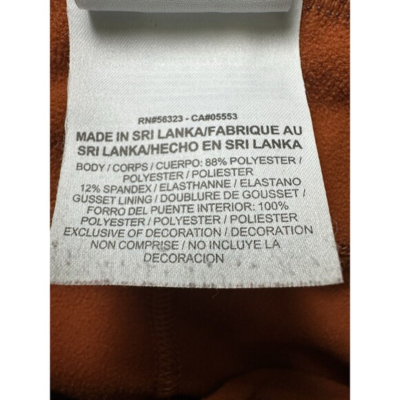 Nike University Of Texas Longhorns Dri-Fit Pull On Orange‎ Tights Women's SMALL - Picture 7 of 12